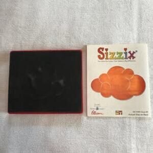 Sizzix Original Red Die - Cloud #2 #38-0185 Cutter Sky Clouds Sun Rain Heaven